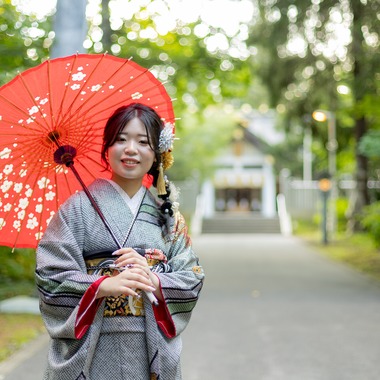 平栗玲香が撮影した「成人式の前撮り」の写真