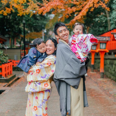 Kaiが出張撮影した「家族写真」の家族写真