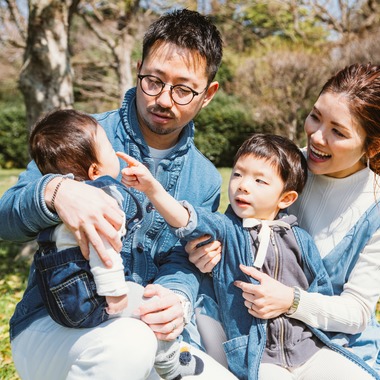 yamegrapher 〜平島写真事務所〜が撮影した「大濠公園　家族写真」の写真
