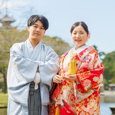 島尻 雅貴が撮影した「フォトウェディング(三溪園)」のウェディングフォト