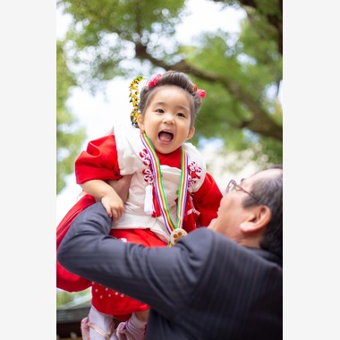 中井企画が出張撮影した「七五三(大阪市)」の家族写真