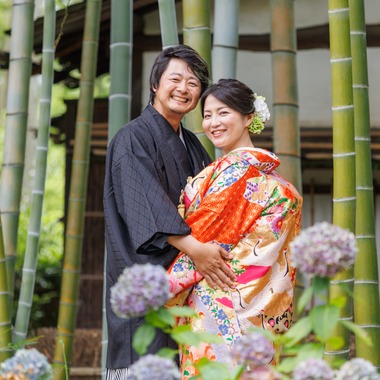 島尻 雅貴が撮影した「フォトウェディング(三溪園)」のウェディングフォト