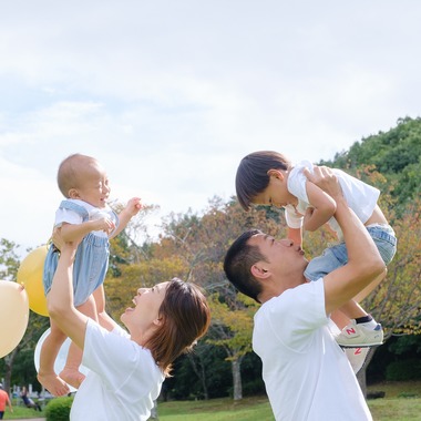 高夏写真店が出張撮影した「家族写真の撮影」の家族写真
