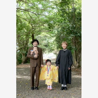 隈元智子が撮影した「七五三」の写真