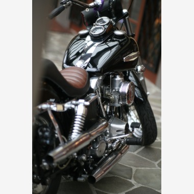 管野　利が撮影した「バイクと車」の写真