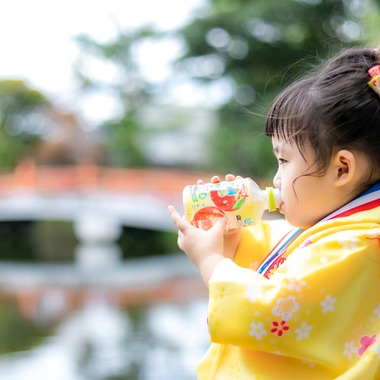 隈元智子が撮影した「七五三」の写真