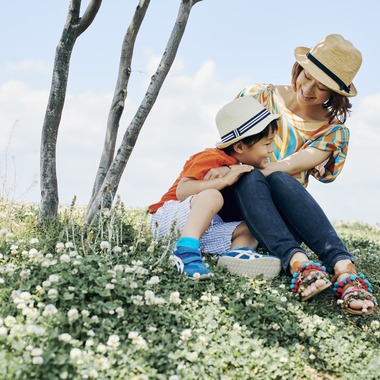 NISHIMURA AKINOBUが出張撮影した「家族フォト@二子玉川公園」の家族写真