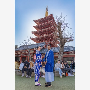 フォトスタジオENOが撮影した「和服、着物、カップル」の写真