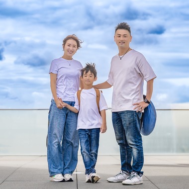 フォトスタジオENOが撮影した「家族写真」の写真