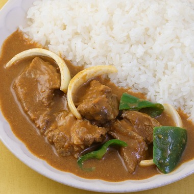 森安　照が撮影した「カレー・ナン・ビリヤニ」の写真