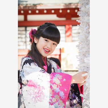 ヨッシ～が出張撮影した「七五三撮影」の家族写真