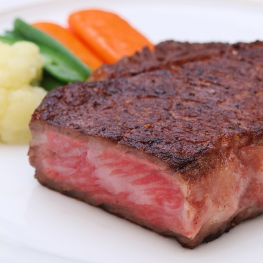 森安　照が撮影した「ステーキ」の写真