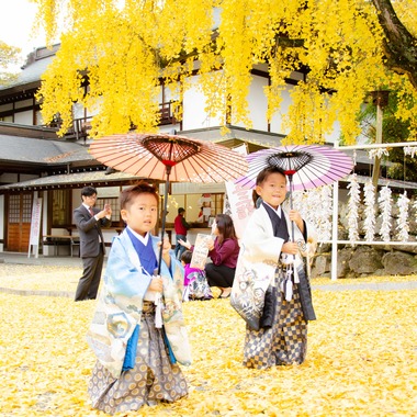 井上が撮影した「七五三撮影@岡山」の写真