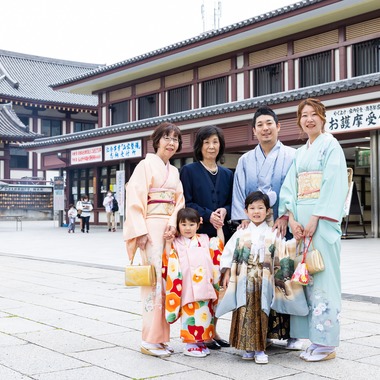 奥田大貴が撮影した「七五三」の写真