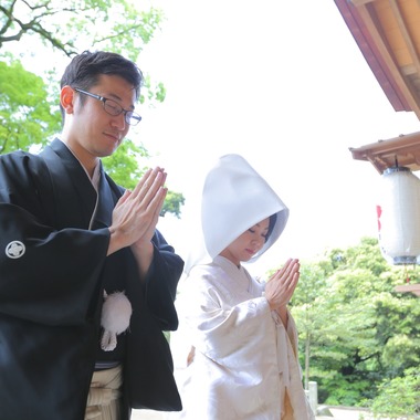 STUDIO AN (スタジオアン)が撮影した「かまど神社」のウェディングフォト