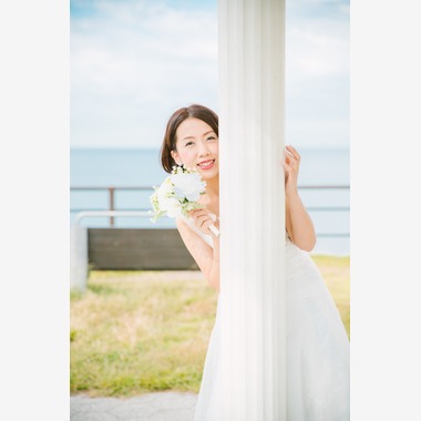 せきぐち あつしが撮影した「葉山公園にてウェディング後撮り」の写真