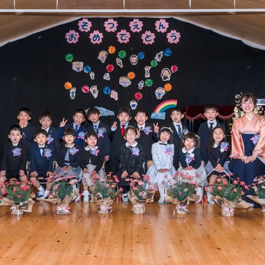 いいだが撮影した「保育園 卒園式」の写真