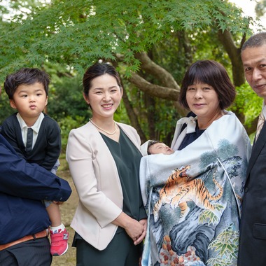 山田由佳が撮影した「お宮参り」の写真