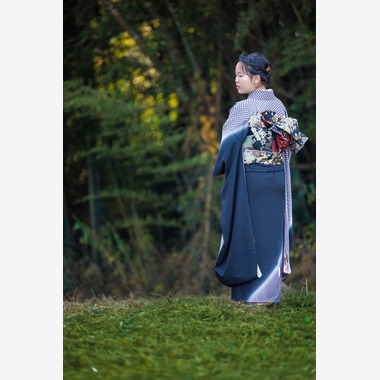 板橋薫平が出張撮影した「成人式前撮りロケ撮影」の家族写真