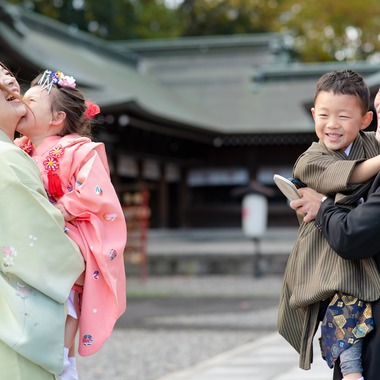 photo by Dokocaが撮影した「ふたりの七五三」の写真