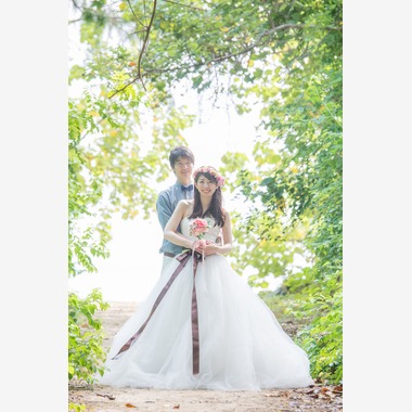 Photo taken by スマイルケアンズ - Beach wedding photos on Green Island in Cairns