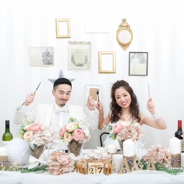 Studio LDK が撮影した「スタジオ写真」のウェディングフォト