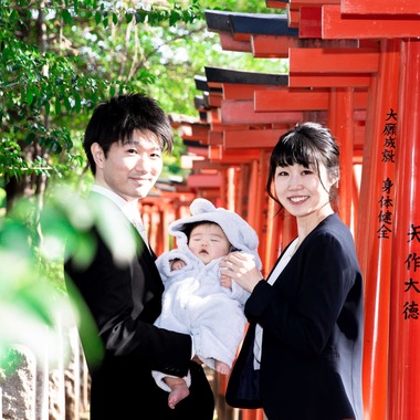 松井シンジが撮影した「お宮参り」の写真