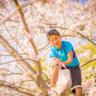 出張撮影　ビンコロ堂が撮影した「家族写真」の写真