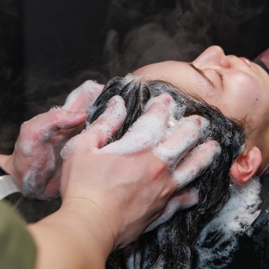 真方　祥が撮影した「ヘッドスパサロン」の写真