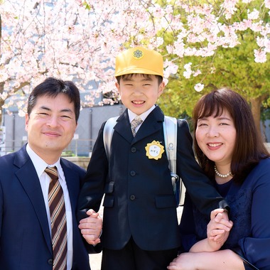 奥野由記が撮影した「入学式」の写真