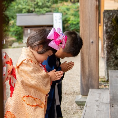合同会社優希photoが出張撮影した「七五三写真」の家族写真