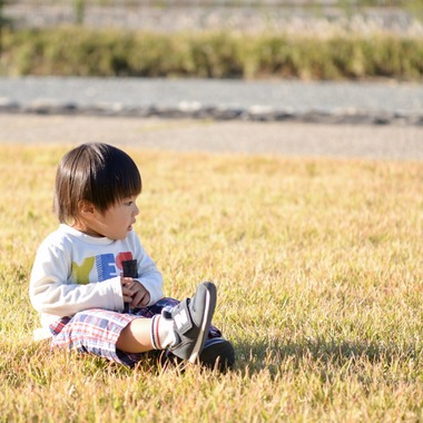 Sara Photo Worksが出張撮影した「公園で」の家族写真