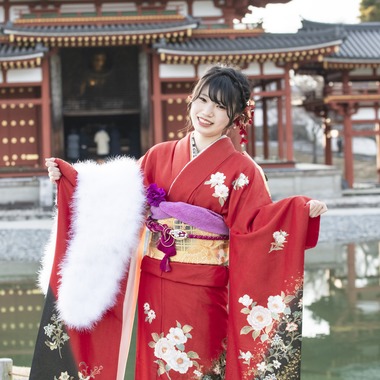 A&Y写真OFFICEが出張撮影した「成人式撮影　京都、奈良」の家族写真