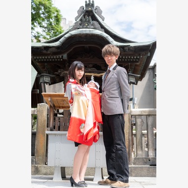 ～laftam～photo ラフタムが出張撮影した「お宮参り撮影　大阪天満宮」の家族写真