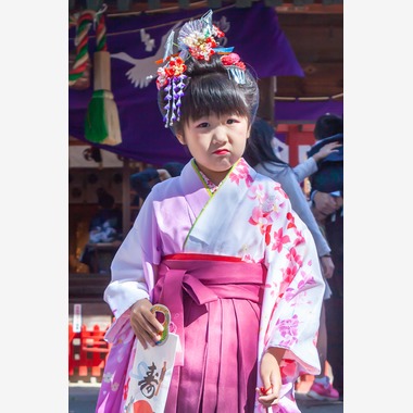 風の彩水の音が撮影した「七五三　鬼滅の刃コスチューム」の写真