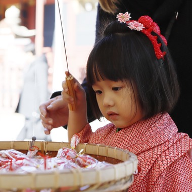 村田わかな広告写真が出張撮影した「まりえちゃん七五三」の家族写真