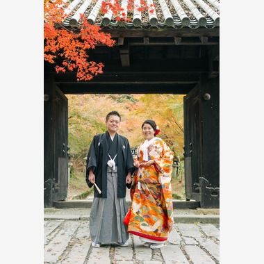 LARA LILYが撮影した「結婚式前撮り(福岡県・秋月城)」の写真