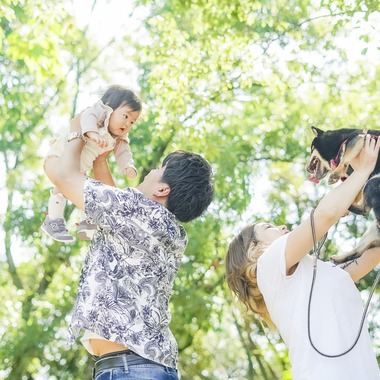 スタジオ11が撮影した「家族写真」の写真