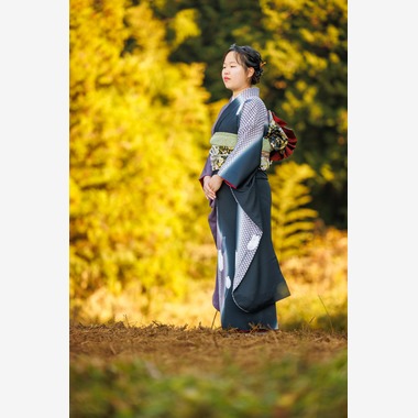 板橋薫平が出張撮影した「成人式前撮りロケ撮影」の家族写真