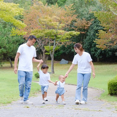 高夏写真店が出張撮影した「家族写真の撮影」の家族写真