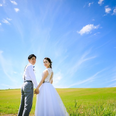 APKが撮影した「2017 August Furano & Biei」のウェディングフォト