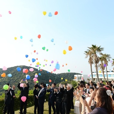 Photo taken by K's factory - Actual wedding day