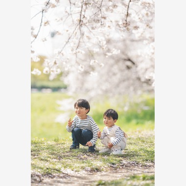 大久保佑華が撮影した「ファミリーフォト」の写真