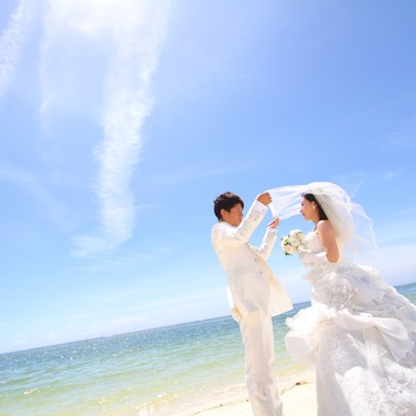 光貴ファンタジスタが撮影した「沖縄フォト」のウェディングフォト