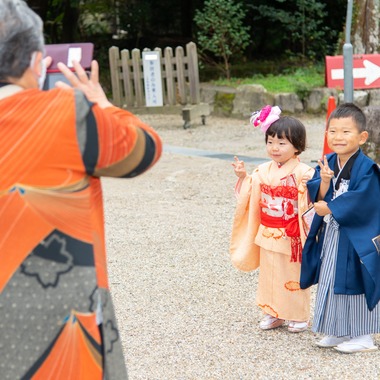 合同会社優希photoが出張撮影した「七五三写真」の家族写真