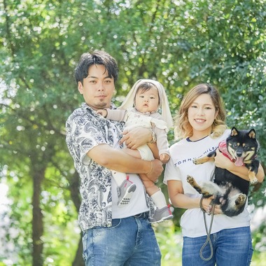 スタジオ11が撮影した「家族写真」の写真