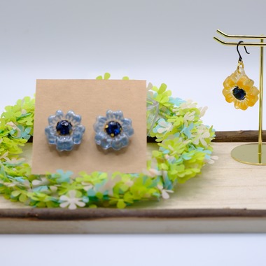 柴田美穂が撮影した「ハンドメイドピアス」の写真