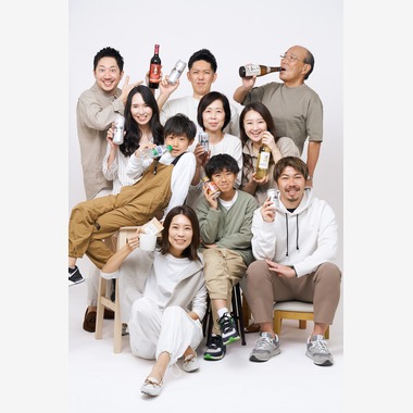 森田寫眞館が出張撮影した「ファミリー」の家族写真