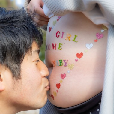 大森光太郎・K-PHOTOが出張撮影した「マタニティー、カップルフォト撮影」の家族写真