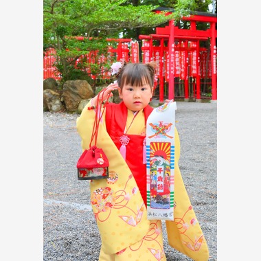 デザイン＆フォト内藤が撮影した「七五三詣り」の写真
